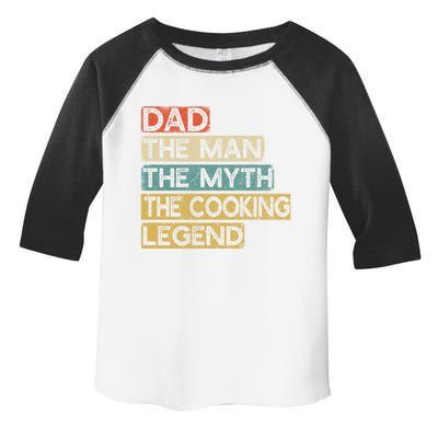 Chef Dad Cooking Legend Home Cook Fathers Day Gift Toddler Fine Jersey T-Shirt