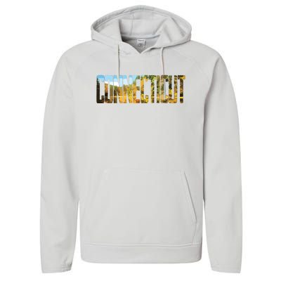 Cool Design Connecticut T Performance Fleece Hoodie