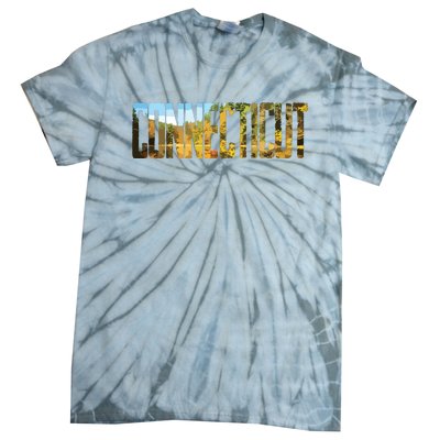 Cool Design Connecticut T Tie-Dye T-Shirt