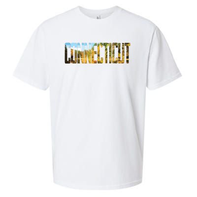 Cool Design Connecticut T Sueded Cloud Jersey T-Shirt