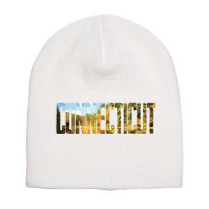 Cool Design Connecticut T Short Acrylic Beanie