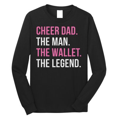 Cheer Dad Cheerleading Long Sleeve Shirt