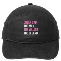 Cheer Dad Cheerleading 7-Panel Snapback Hat