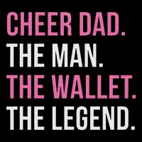Cheer Dad Cheerleading 7-Panel Snapback Hat