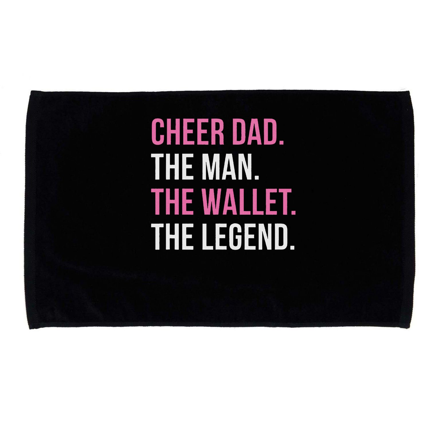 Cheer Dad Cheerleading Microfiber Hand Towel