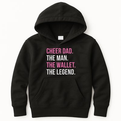 Cheer Dad Cheerleading Kids Hoodie