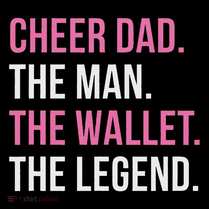 Cheer Dad Cheerleading Kids T-Shirt