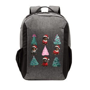 Cute Dachshund Christmas Tree Pattern Merry Xmas Dog Lover Great Gift Vector Backpack