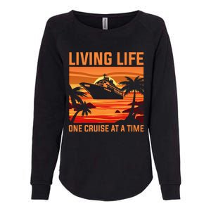 Cruising Designs Cruise Ship Cruising Lovers Womens California Wash Sweatshirt