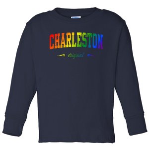 Charleston Design College South Carolina Lgbtqai+ Toddler Long Sleeve Shirt