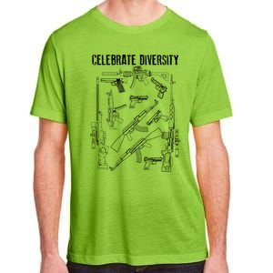 Celebrate Diversity Cute Black Firearm Owners Funny Gift Meaningful Gift Adult ChromaSoft Performance T-Shirt