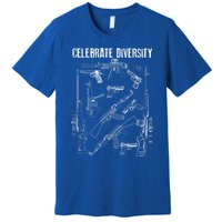 Celebrate Diversity Cute Black Firearm Owners Funny Gift Meaningful Gift Premium T-Shirt