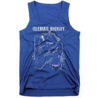 Celebrate Diversity Cute Black Firearm Owners Funny Gift Meaningful Gift Tank Top