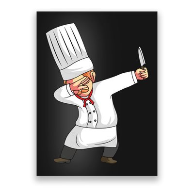 Chef Dabbing Chief Cook Culinary Sous Chef Cuisine Kitchen Poster