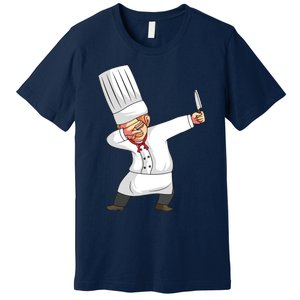 Chef Dabbing Chief Cook Culinary Sous Chef Cuisine Kitchen Premium T-Shirt