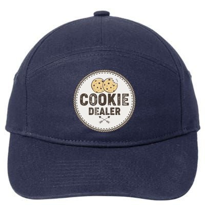 Cookie Dealer Cute Gift Scout Cool Gift 7-Panel Snapback Hat