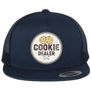 Cookie Dealer Cute Gift Scout Cool Gift Flat Bill Trucker Hat