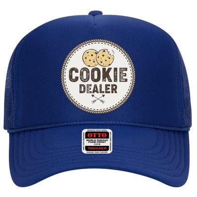 Cookie Dealer Cute Gift Scout Cool Gift High Crown Mesh Back Trucker Hat