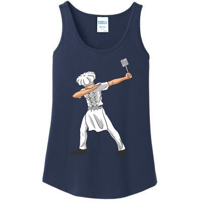 Chef Dabbing Culinary Sous Chef Cuisine Kitchen Chief Cook Ladies Essential Tank