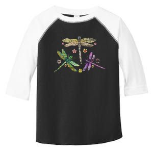 Colorful Dragonflies Toddler Fine Jersey T-Shirt