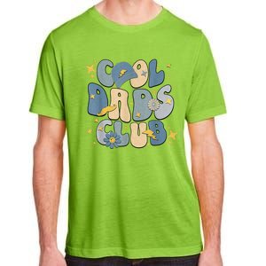 Cool Dads Club Groovy Retro Funny Fathers Day New Dad Adult ChromaSoft Performance T-Shirt