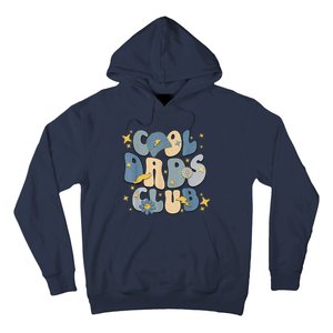 Cool Dads Club Groovy Retro Funny Fathers Day New Dad Hoodie