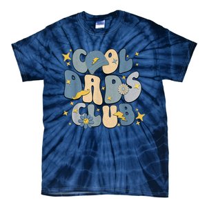 Cool Dads Club Groovy Retro Funny Fathers Day New Dad Tie-Dye T-Shirt