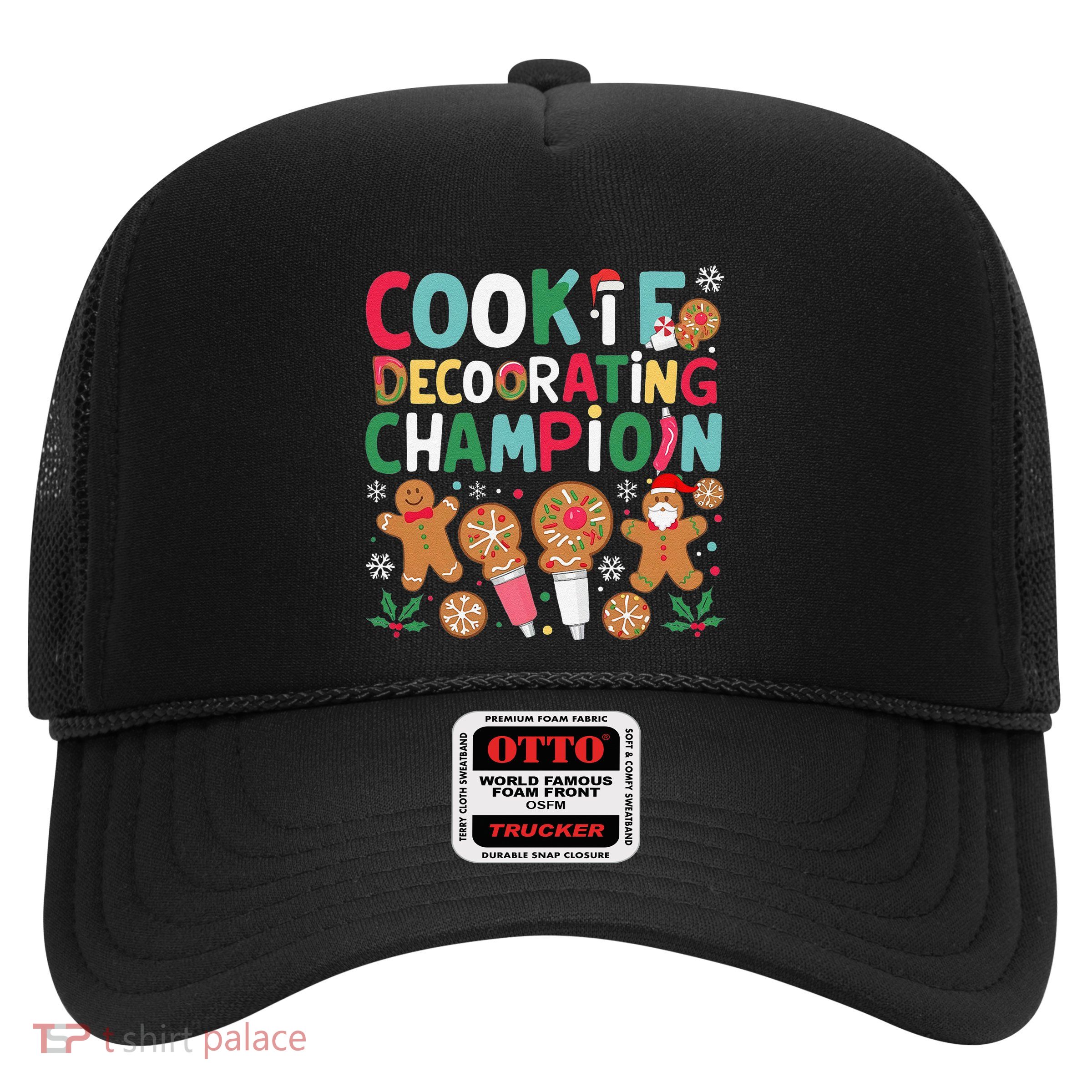 Cookie Decorating Champion Christmas Cookie Baking Trucker Hat
