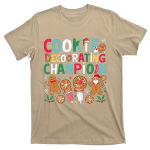 Cookie Decorating Champion Christmas Cookie Baking T-Shirt