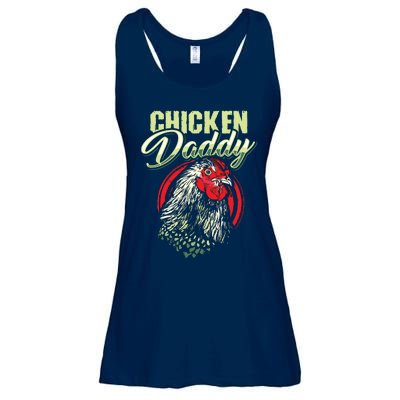 Chicken Daddy Chicken Dad Farmer Poultry Farmer Ladies Essential Flowy Tank