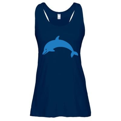 Cute Dolphin Ladies Essential Flowy Tank