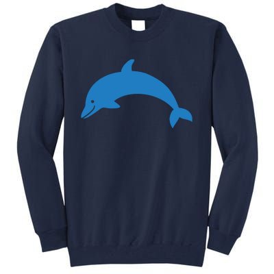 Cute Dolphin Tall Sweatshirt