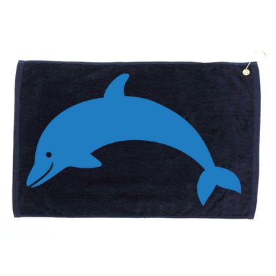 Cute Dolphin Grommeted Golf Towel