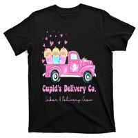 Cupids Delivery Co Funny Ld Crew Valentines Day Truck T-Shirt