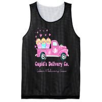 Cupids Delivery Co Funny Ld Crew Valentines Day Truck Mesh Reversible Basketball Jersey Tank