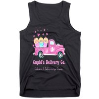 Cupids Delivery Co Funny Ld Crew Valentines Day Truck Tank Top