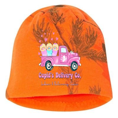 Cupids Delivery Co Funny Ld Crew Valentines Day Truck Kati - Camo Knit Beanie