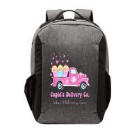 Cupids Delivery Co Funny Ld Crew Valentines Day Truck Vector Backpack