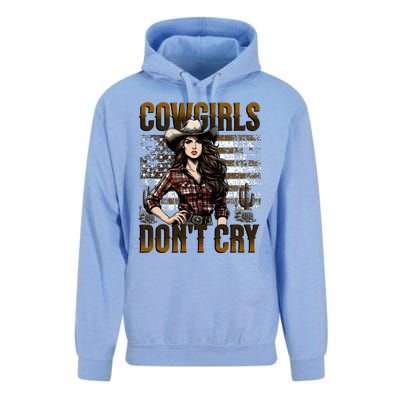 Cowgirls DonT Cry Unisex Surf Hoodie