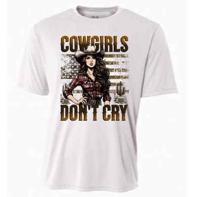 Cowgirls DonT Cry Cooling Performance Crew T-Shirt