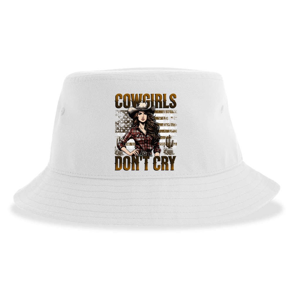 Cowgirls DonT Cry Sustainable Bucket Hat