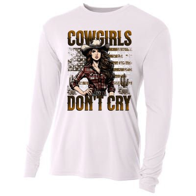 Cowgirls DonT Cry Cooling Performance Long Sleeve Crew