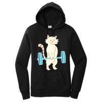 Cat Deadlift Cat Powerlifting Shirt Women's Pullover Hoodie