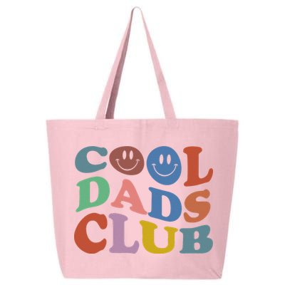 Cool Dads Club Funny Smile Colorful Father's Day 25L Jumbo Tote
