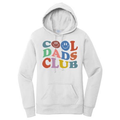 Cool Dads Club Funny Smile Colorful Father's Day Women's Pullover Hoodie