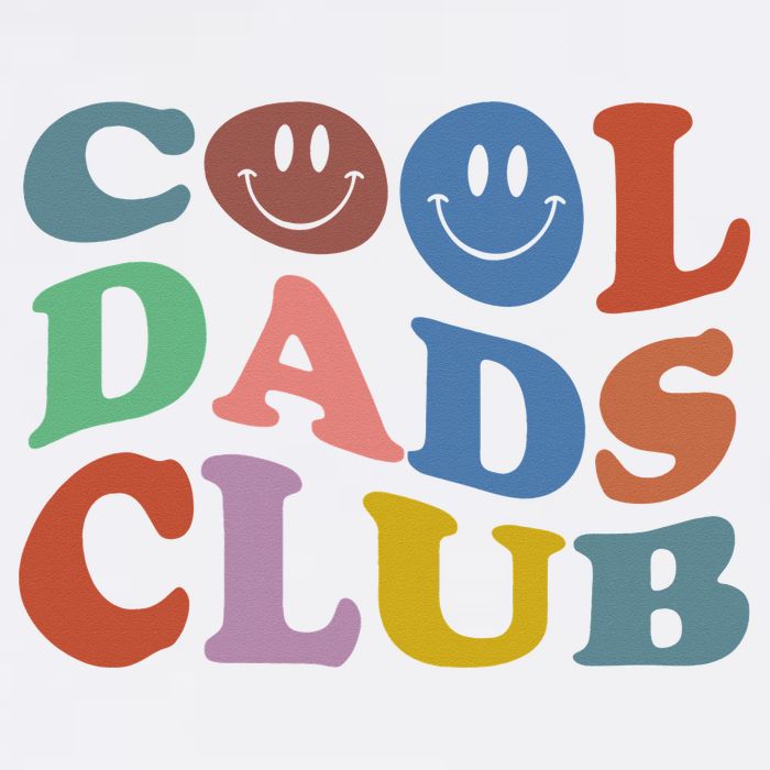 Cool Dads Club Funny Smile Colorful Father's Day Hat