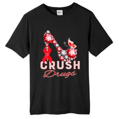 Crush Drugs Christmas Gnome Wear Red Ribbon Week Nurse Tall Fusion ChromaSoft Performance T-Shirt