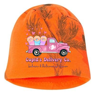 Cupid's Delivery Co Funny L And D Crew Valentines Day Truck Gift Kati - Camo Knit Beanie