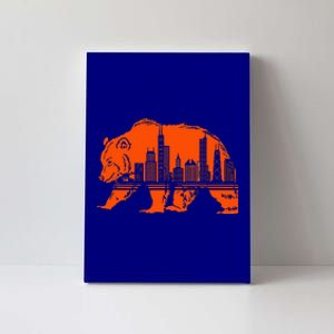 Chicago Downtown City Skyline Illinois Pride Canvas