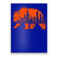 Chicago Downtown City Skyline Illinois Pride Poster